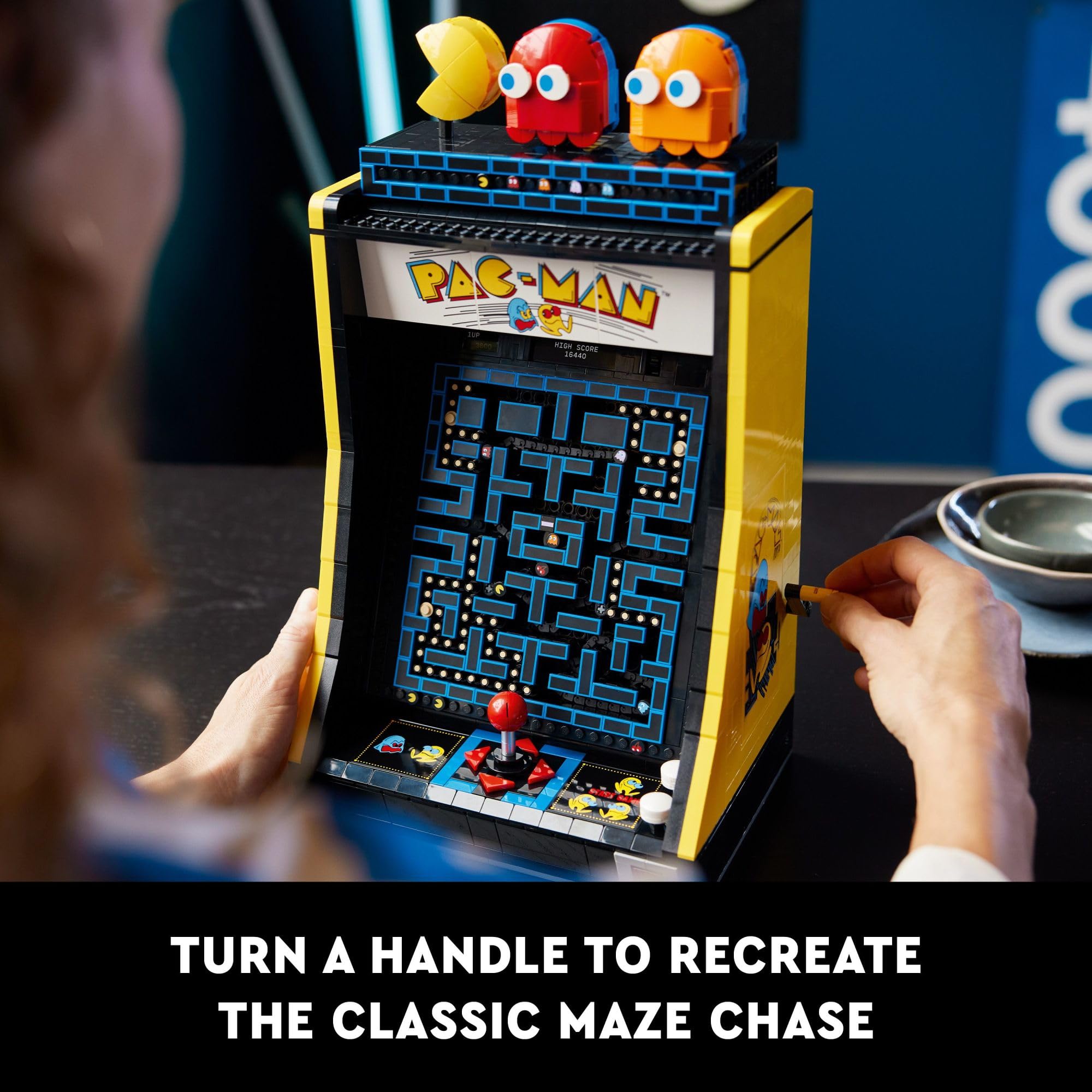 Foto 4 pulgar | Kit De Construcción Lego Icons Pac-man Arcade Con Pac-man, Blinky Y Clyde - Venta Internacional.