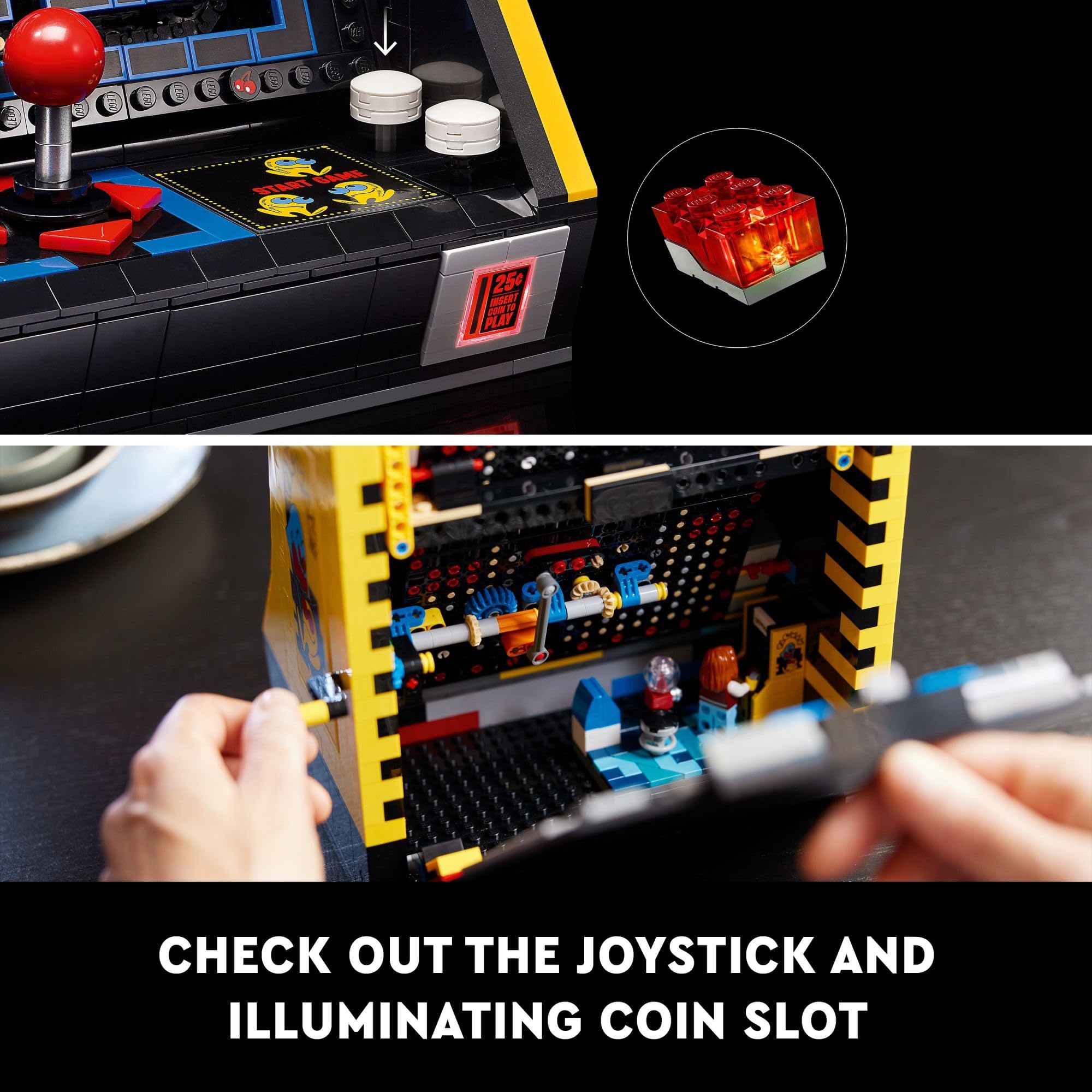 Foto 5 pulgar | Kit De Construcción Lego Icons Pac-man Arcade Con Pac-man, Blinky Y Clyde - Venta Internacional.