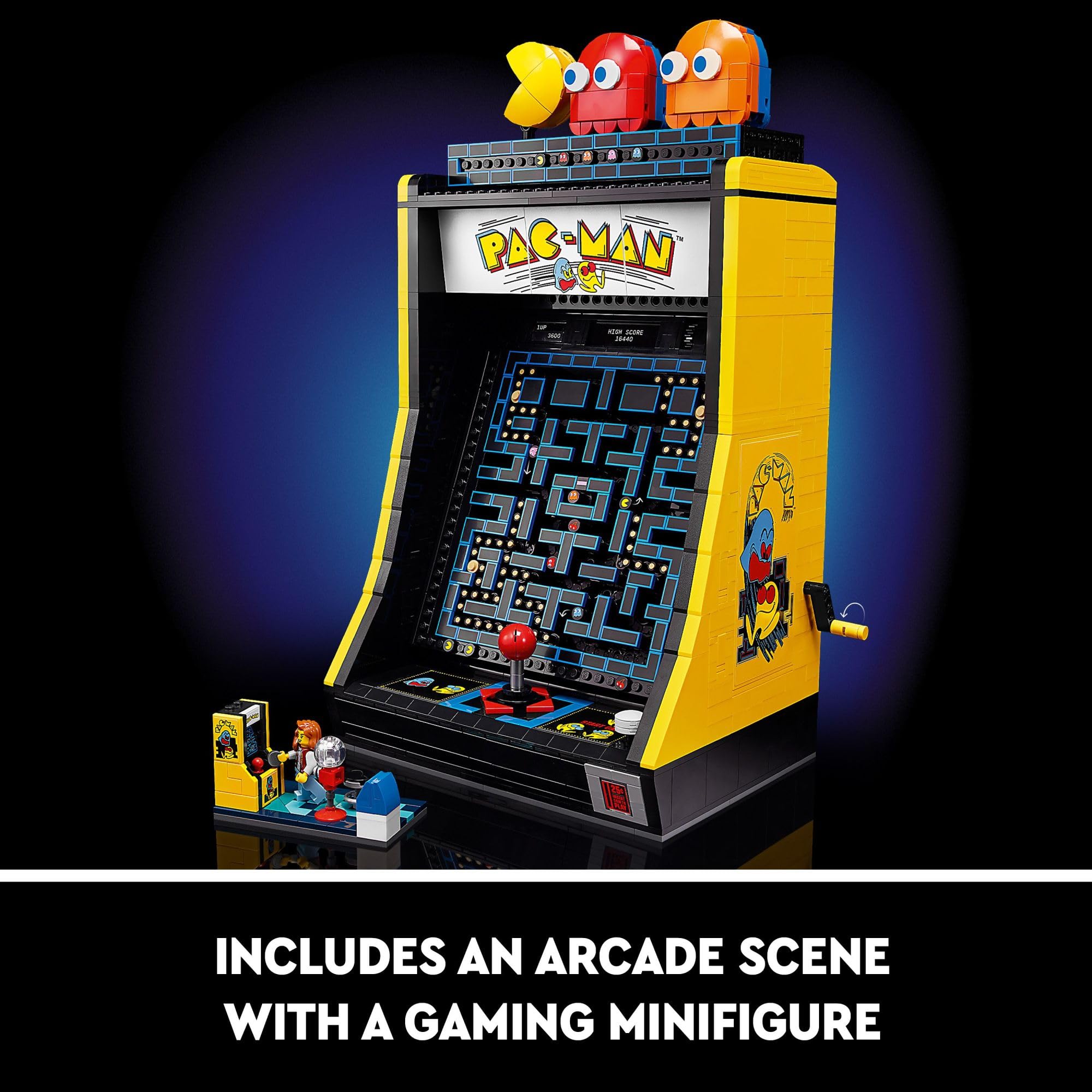 Foto 6 pulgar | Kit De Construcción Lego Icons Pac-man Arcade Con Pac-man, Blinky Y Clyde - Venta Internacional.