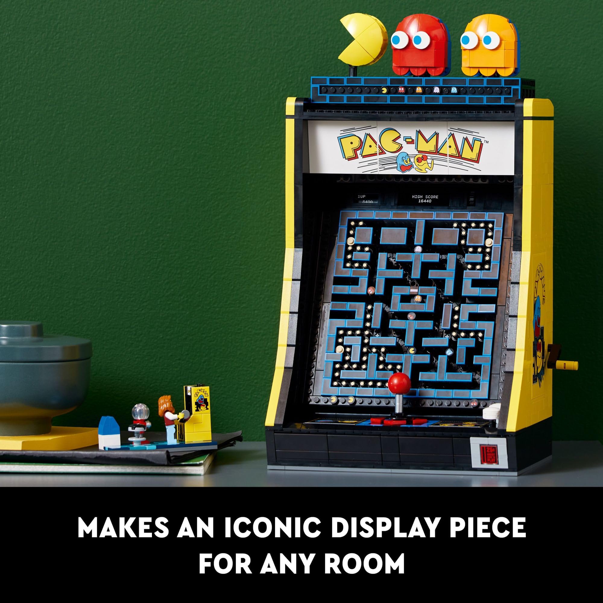 Foto 7 pulgar | Kit De Construcción Lego Icons Pac-man Arcade Con Pac-man, Blinky Y Clyde - Venta Internacional.