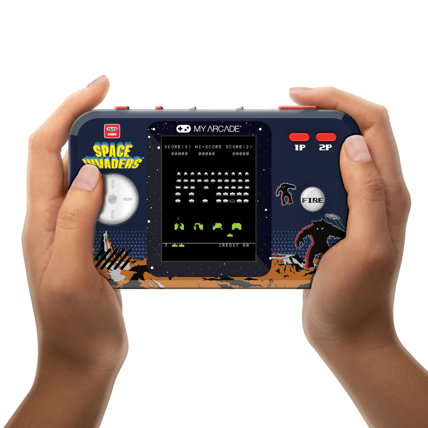 Foto 2 pulgar | Videojuego Portátil My Arcade Space Invaders Pocket Player Pro - Venta Internacional.