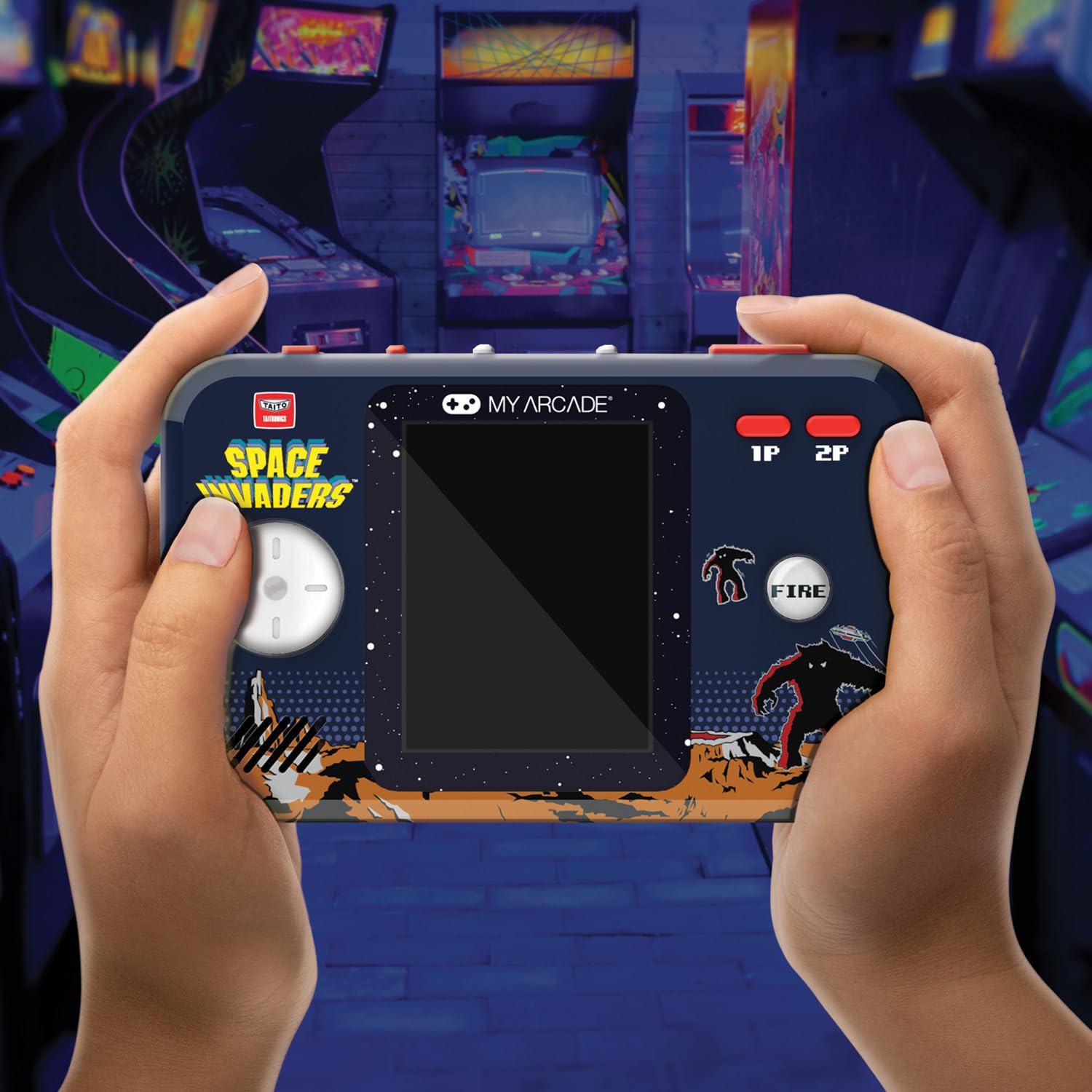 Foto 4 pulgar | Videojuego Portátil My Arcade Space Invaders Pocket Player Pro - Venta Internacional.