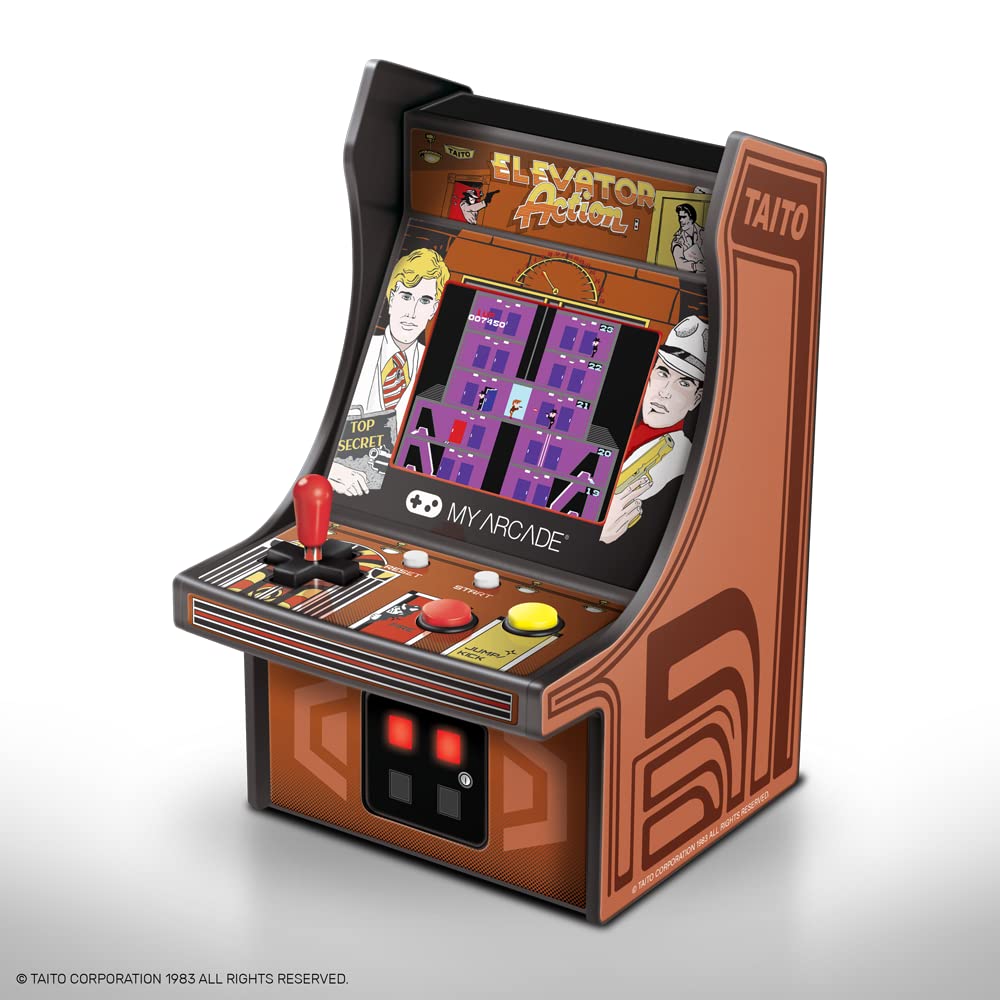 Foto 4 pulgar | Mini Máquina Recreativa My Arcade Micro Player Elevator Action - Venta Internacional.