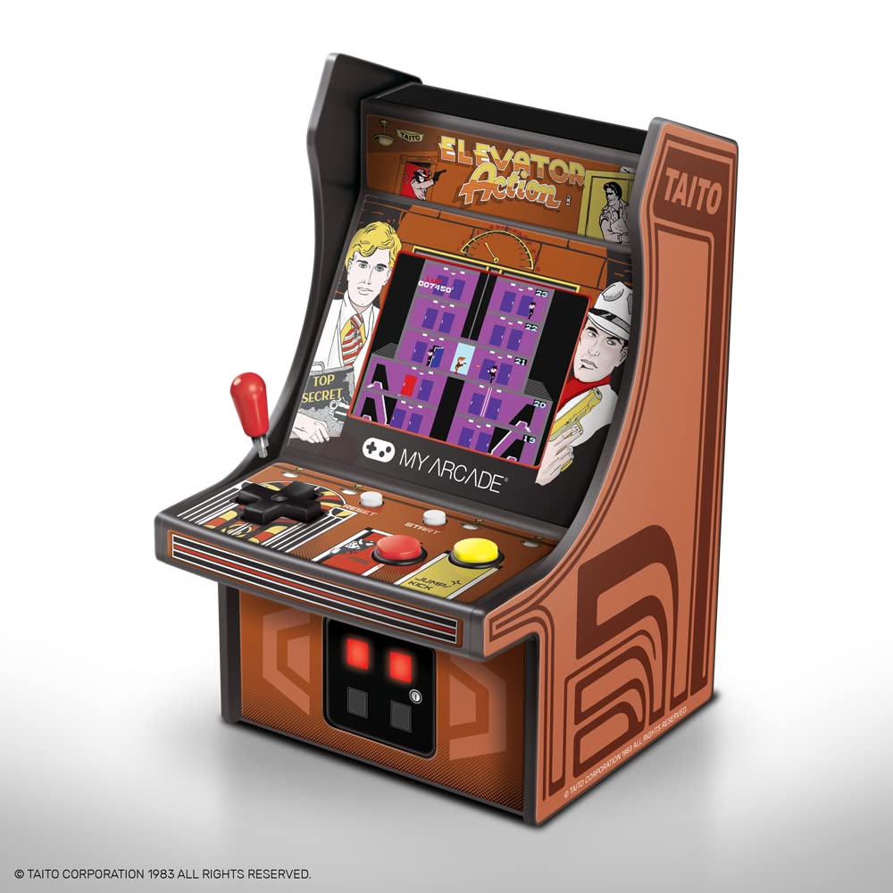 Foto 5 pulgar | Mini Máquina Recreativa My Arcade Micro Player Elevator Action - Venta Internacional.