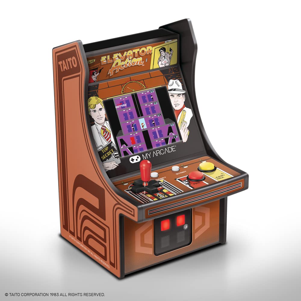 Foto 6 pulgar | Mini Máquina Recreativa My Arcade Micro Player Elevator Action - Venta Internacional.