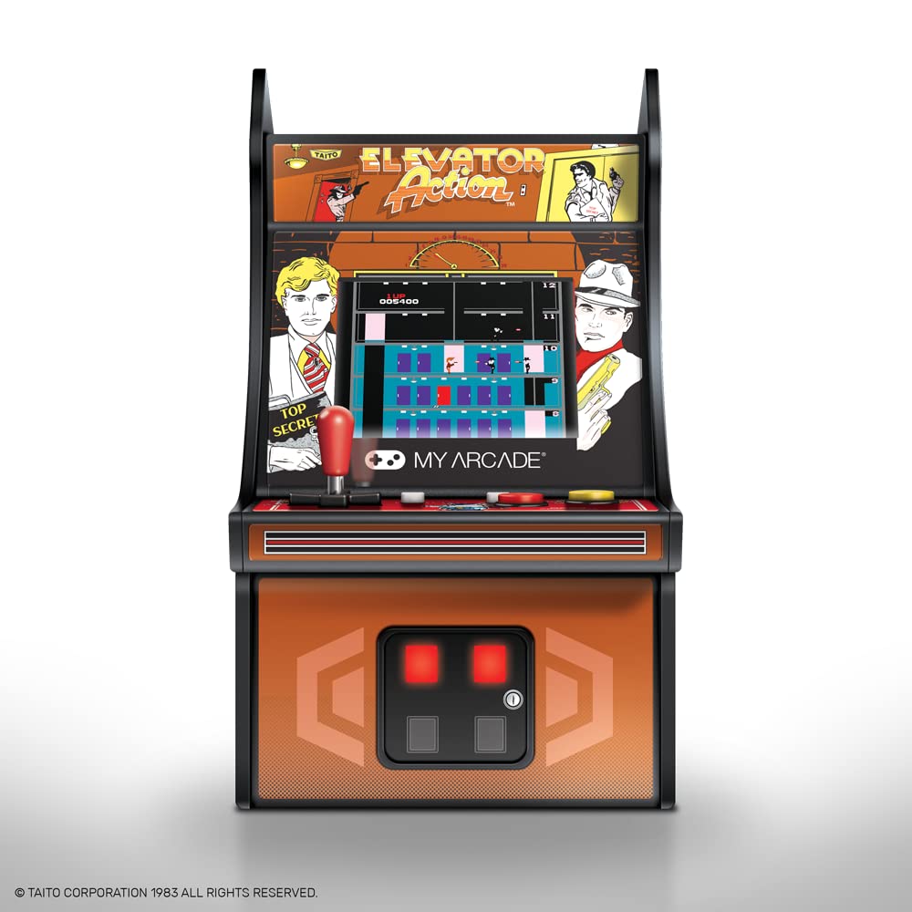 Foto 7 pulgar | Mini Máquina Recreativa My Arcade Micro Player Elevator Action - Venta Internacional.