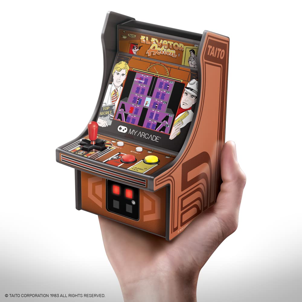 Foto 8 pulgar | Mini Máquina Recreativa My Arcade Micro Player Elevator Action - Venta Internacional.