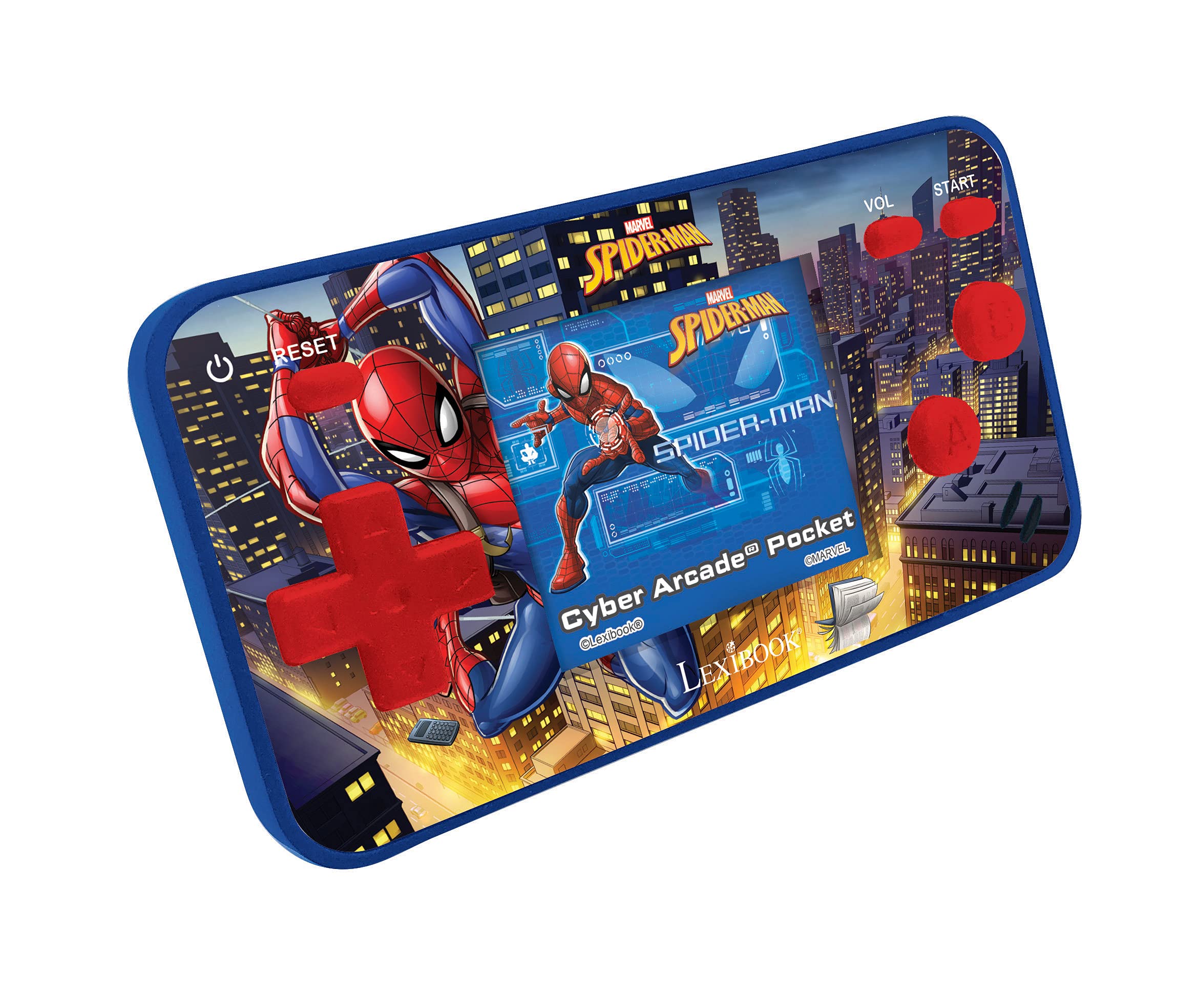 Foto 3 pulgar | Consola De Juegos De Bolsillo Lexibook Spider-man Cyber Arcade Lcd 150 Games - Venta Internacional.
