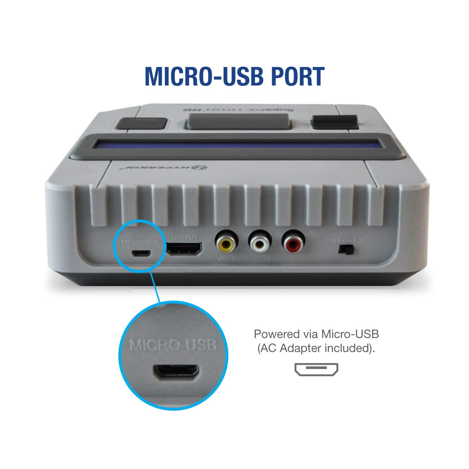 Foto 8 pulgar | Consola De Juegos Hyperkin Suparetron Hd Para Super Nes/famicom - Venta Internacional.
