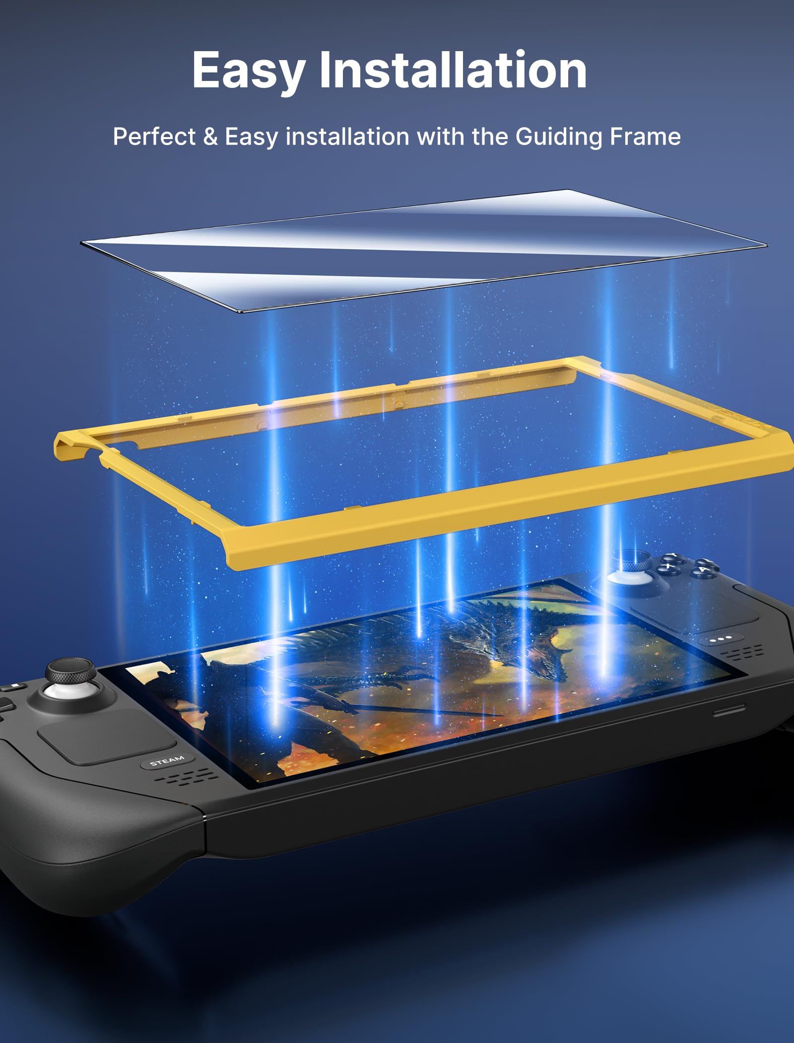 Foto 4 pulgar | Protector De Pantalla Jsaux Ultra Hd Glass Steam Deck De 7 Pulgadas, Paquete De 2 - Venta Internacional.