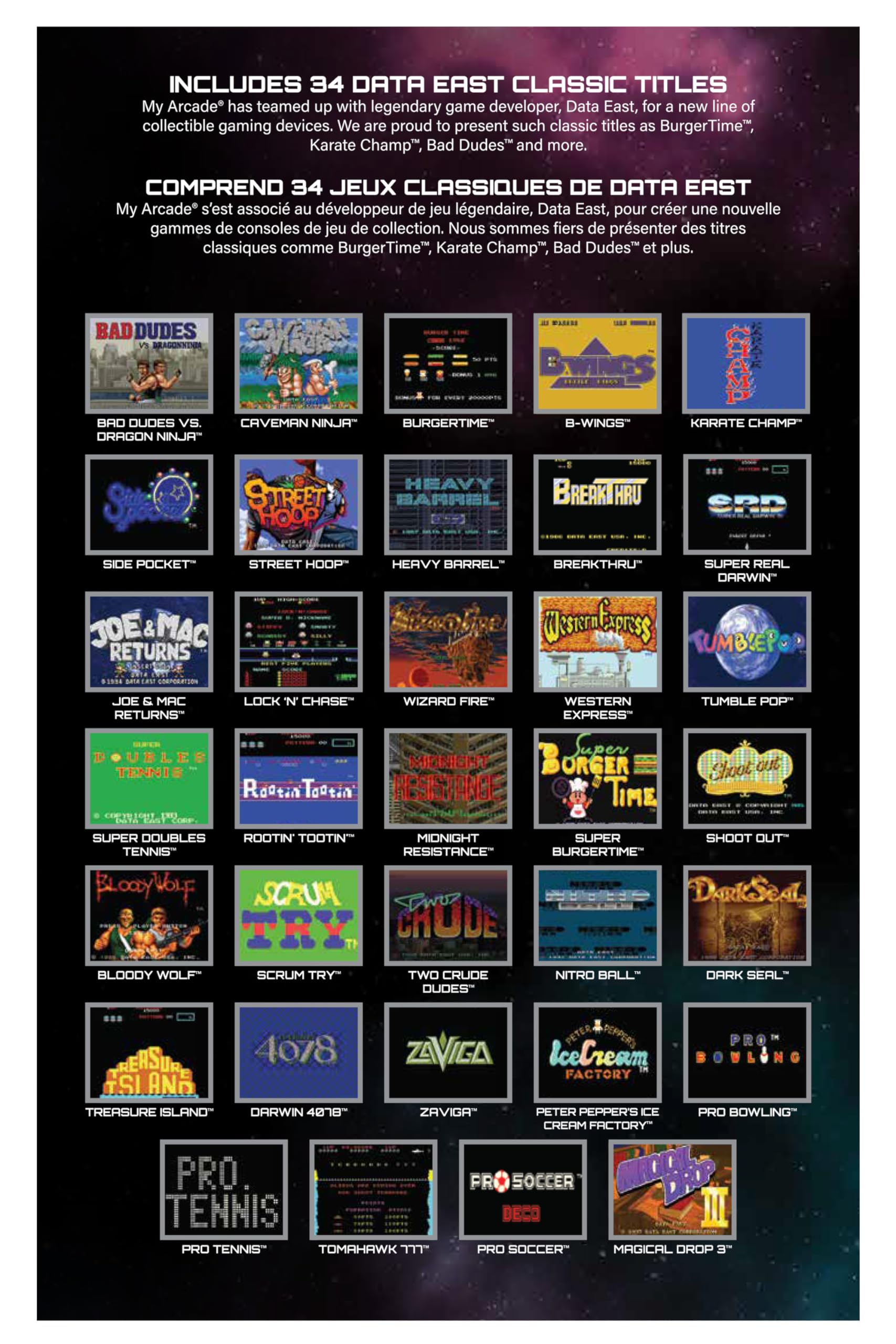Foto 3 | Minireproductor Arcade Machine My Arcade Data East Classics - Venta Internacional.