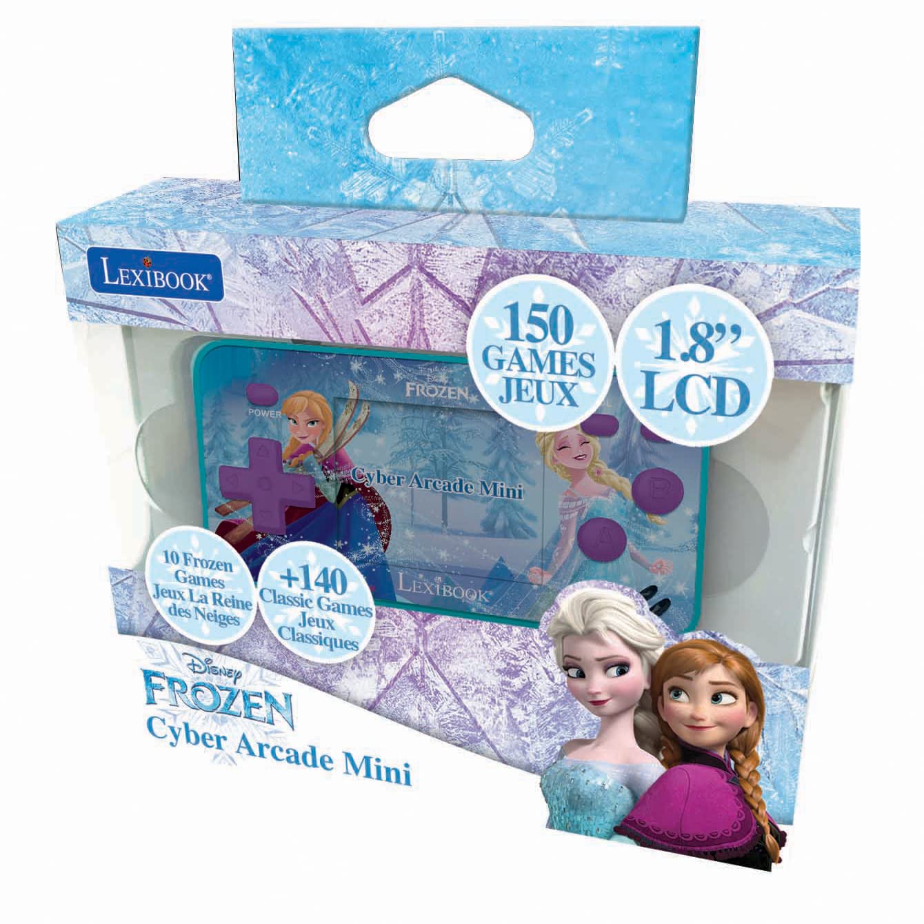 Foto 4 pulgar | Consola De Juegos Portátil Lexibook Frozen Arcade Pocket 150 Games - Venta Internacional.