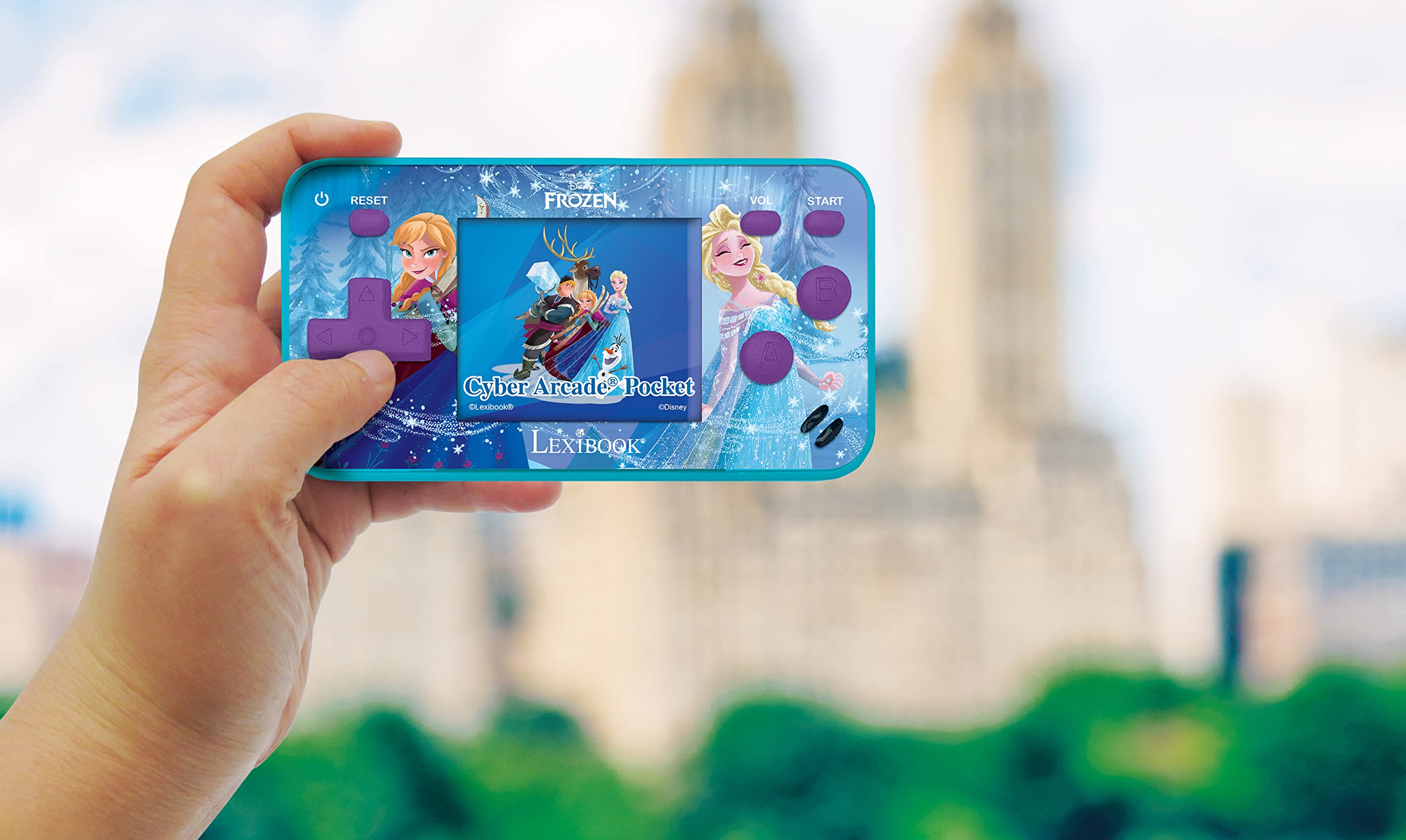 Foto 7 pulgar | Consola De Juegos Portátil Lexibook Frozen Arcade Pocket 150 Games - Venta Internacional.
