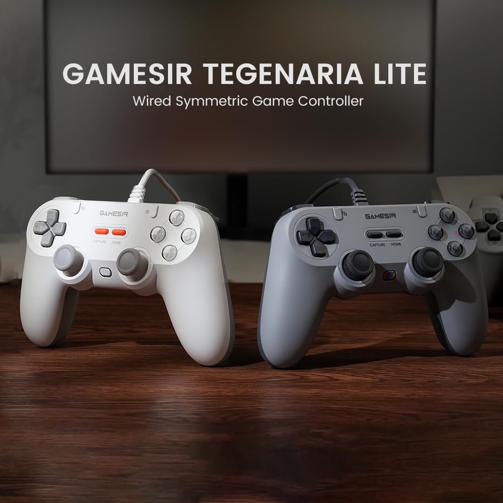 Foto 4 pulgar | Controlador De Juegos Gamesir Tegenaria Lite Wired Para Switch, Android, Ios, Pc, Steam