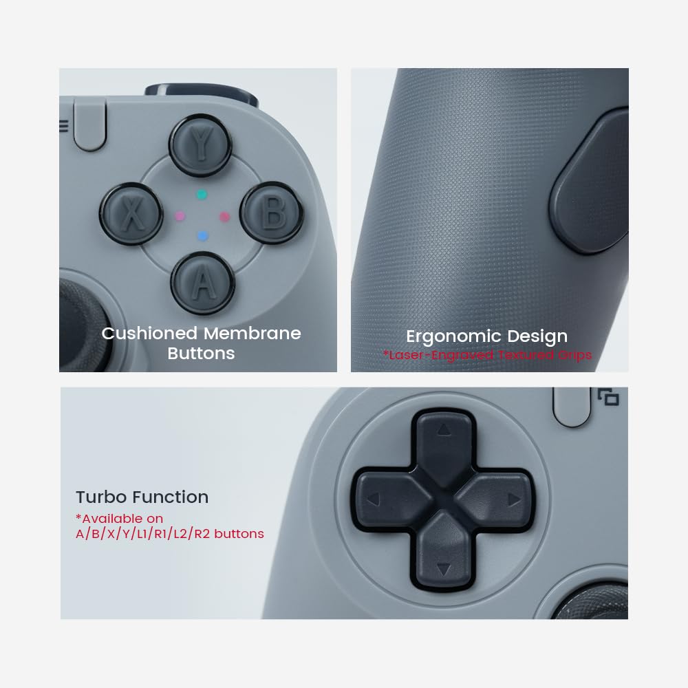 Foto 9 pulgar | Controlador De Juegos Gamesir Tegenaria Lite Wired Para Switch, Android, Ios, Pc, Steam