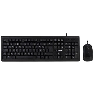 Foto 2 | Kit Entry 510 Teclado y Mouse Usb Alámbrico Acteck Ac-928991 color Negro