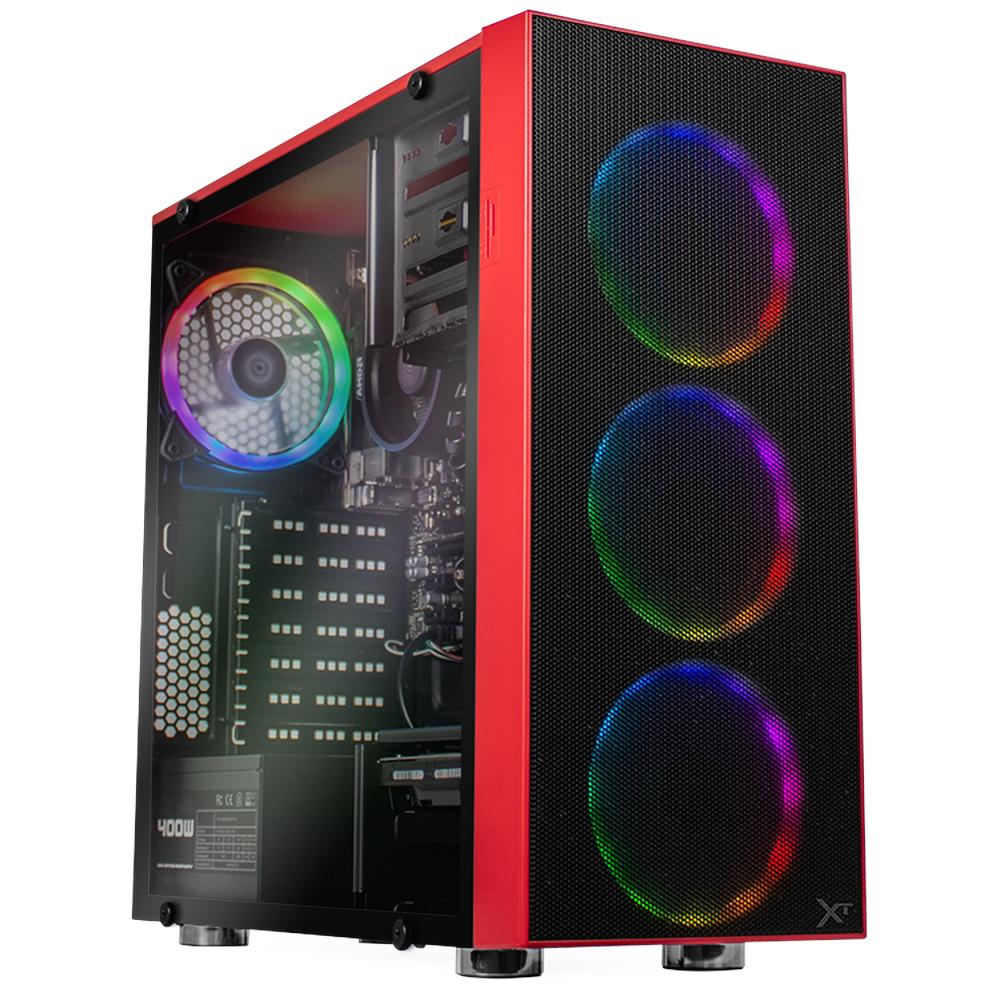 Servidor Xtreme Pc Gaming Amd Radeon Vega Renoir Ryzen 7 4570g/ 16gb/ 3120gb color Rojo