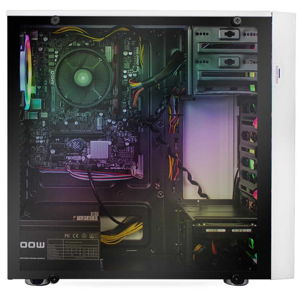 Foto 7 pulgar | Servidor Xtreme Pc Gaming Amd Radeon Vega Renoir Ryzen 7 4570g/ 16gb/ 3120gb color Blanco