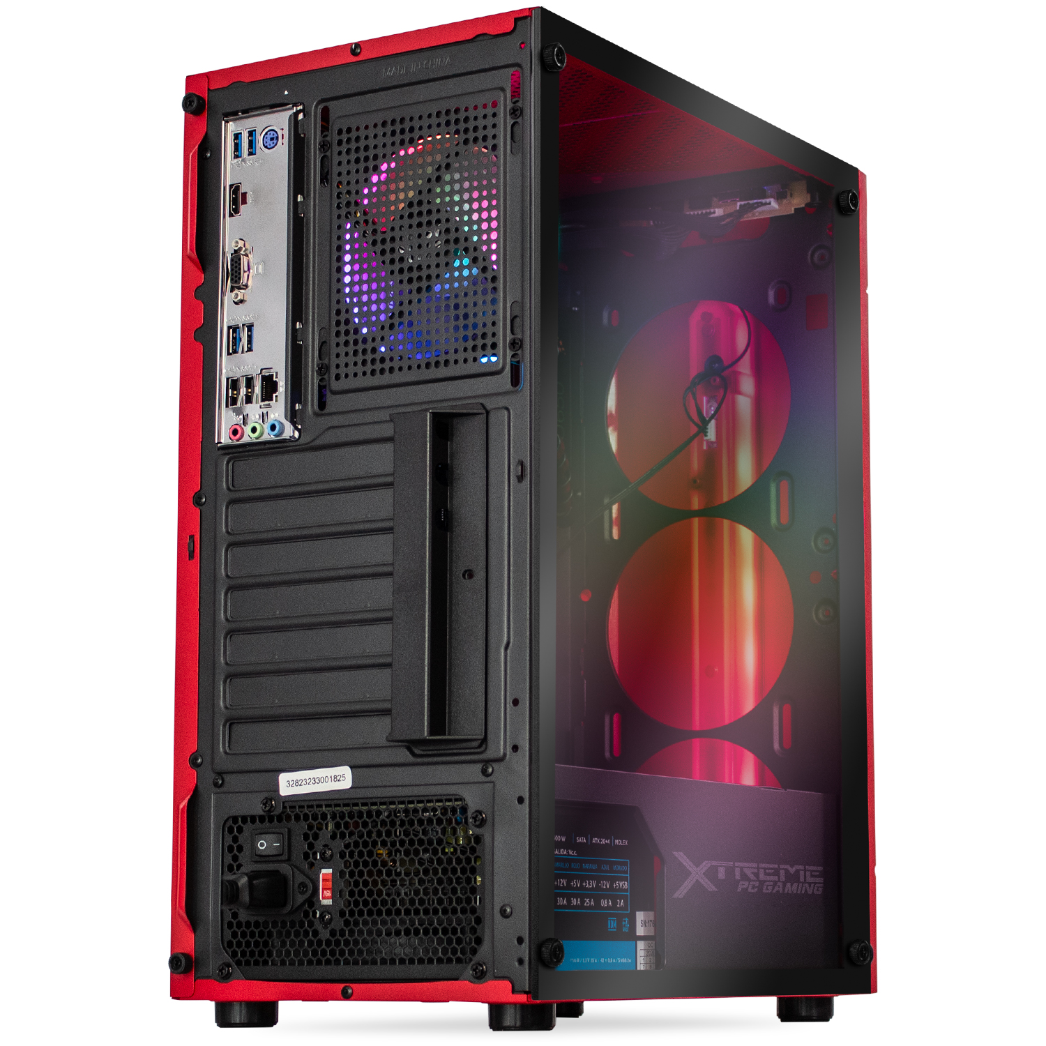 Foto 3 pulgar | Servidor Xtreme Pc Gaming Amd Radeon Vega Renoir Ryzen 3 4350g/ 16gb/ 2120gb color Rojo