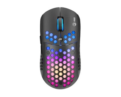 Foto 2 | Mouse y Diadema Audífonos Gamer Marvo Mh01bk color Negro Juego Luz Rgb