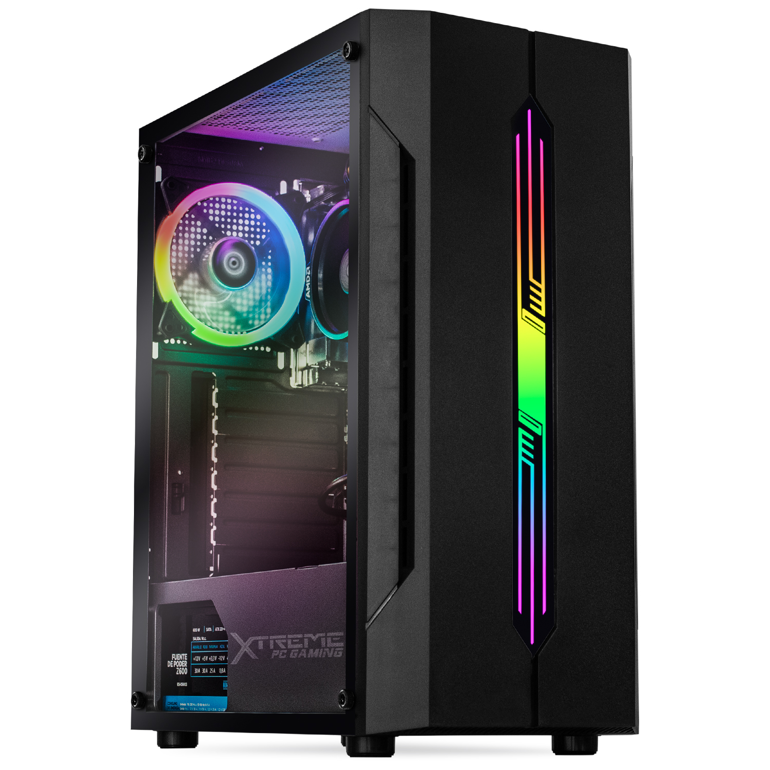 Foto 2 pulgar | Servidor Xtreme Pc Gaming Amd Radeon Vega Renoir Ryzen 3 4350g/ 16gb/ 2120gb color Negro