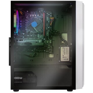 Foto 6 | Servidor Xtreme Pc Gaming Nvidia Geforce Gtx 1650 Core I3 10100f 16gb 480gb color Blanco