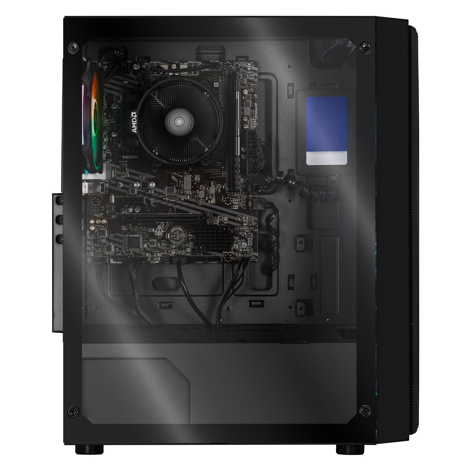 Foto 5 pulgar | Servidor Xtreme Pc Gaming Amd Radeon Vega Renoir Ryzen 7 5700g/ 16gb/ 3240gb color Negro