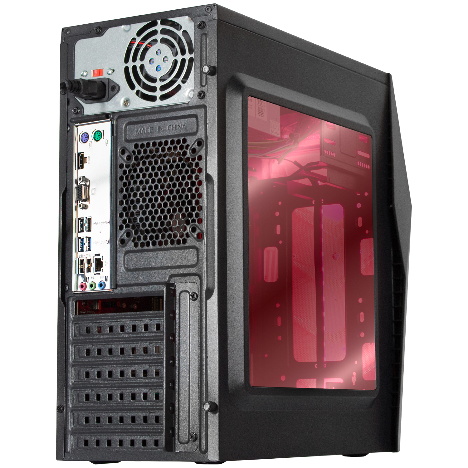 Foto 3 pulgar | Servidor Xtreme Pc Gaming Intel Uhd 630 Core I5 10400/ 8gb/ 240gb color Negro