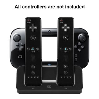 Foto 4 | Estación De Carga Con 2 Baterías Para Wii U Y Wii - Venta Internacional.