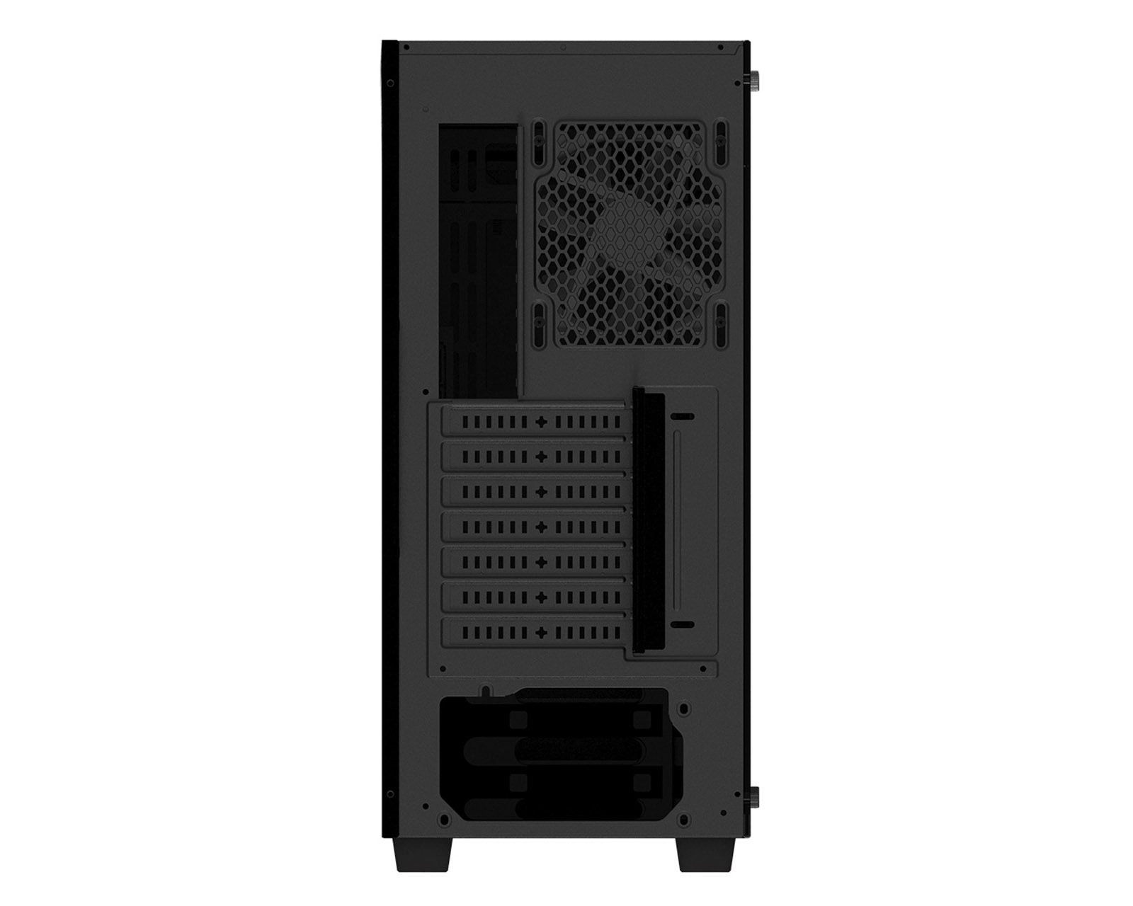 Foto 4 pulgar | Gabinete Gigabyte GB-C200G Glass Negro RGB ATX S/Fuente de Cristal Templado