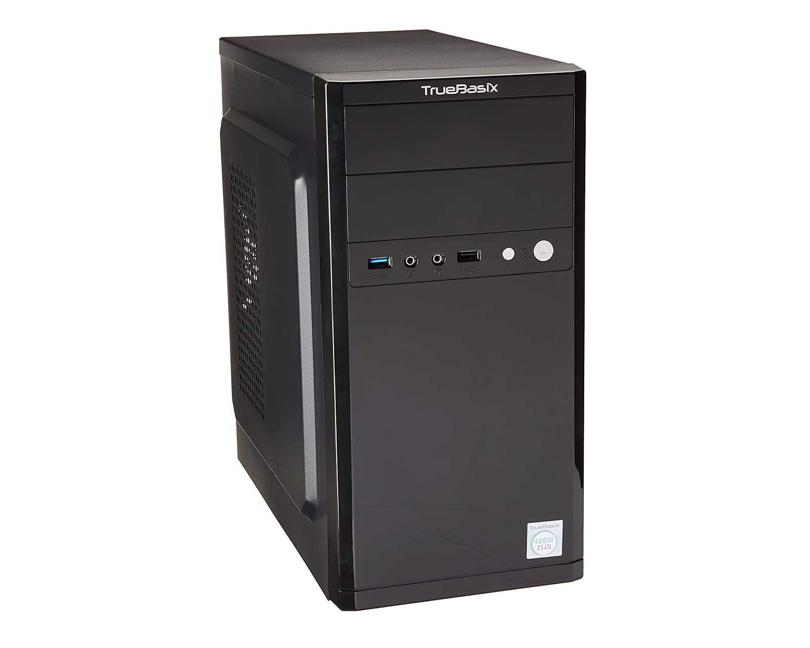 Foto 2 pulgar | Gabinete True Basix Performance Negro  Atx 480w Metal Tb-05001