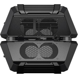 Foto 3 | Gabinete Dual Cougar Gemini X color Negro de Aluminio y Cristal Templado