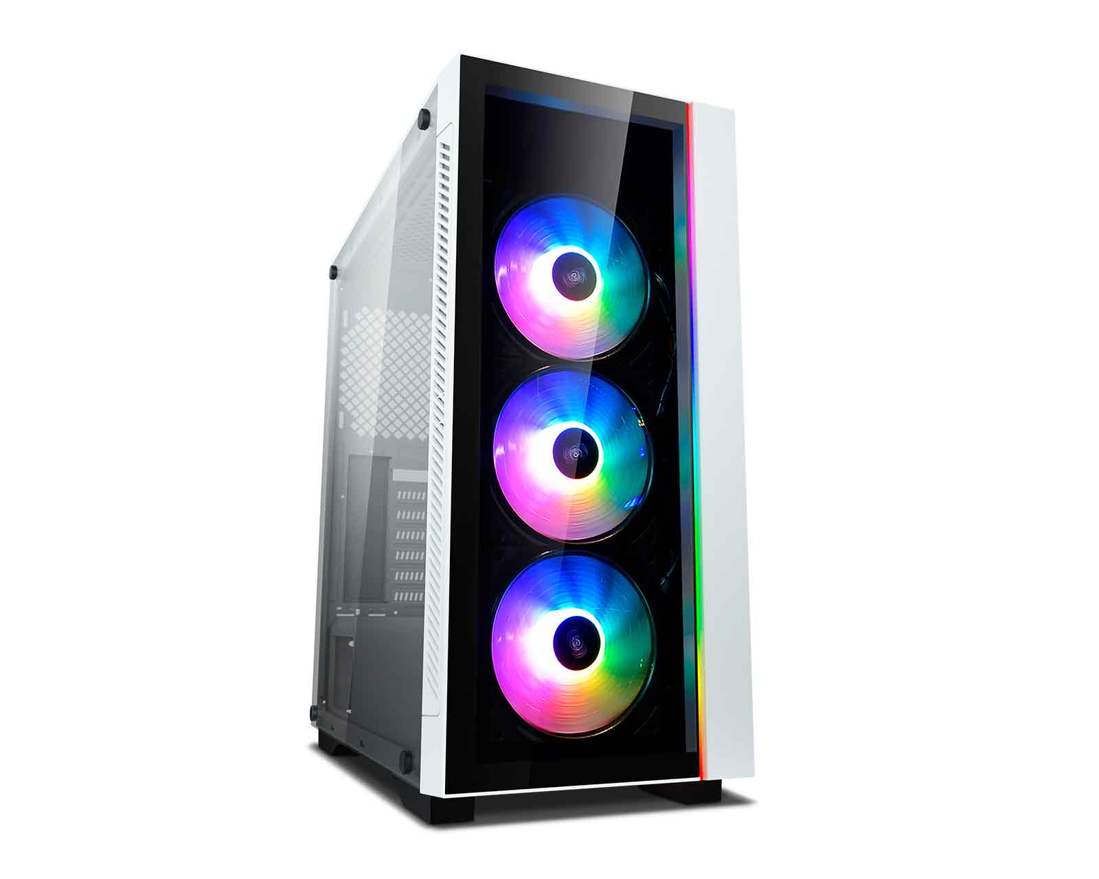 Foto 2 pulgar | Gabinete Deepcool Matrexx 55 V3 Blanco 3f Argb Eatx S/fuente Cristal