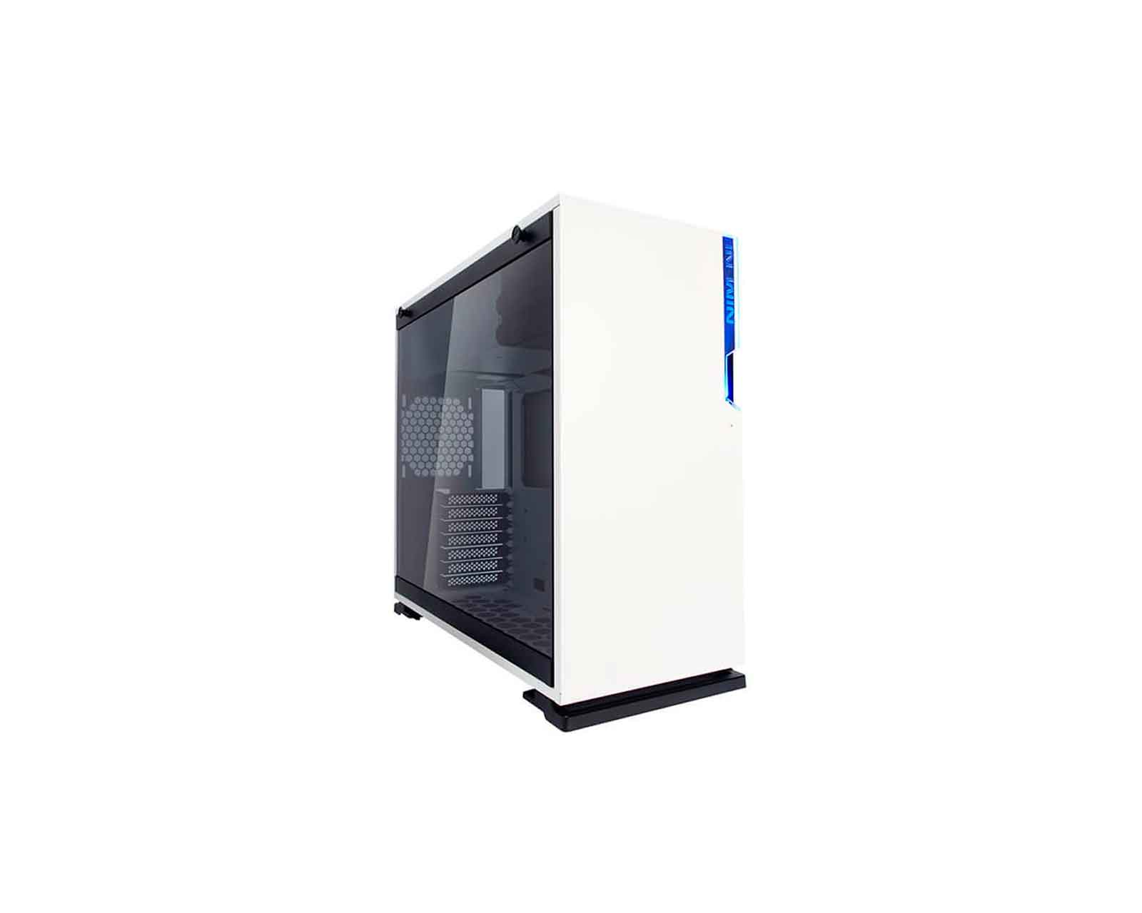 Gabinete Inwin 101 Atx S/fuente Cristal color Blanco