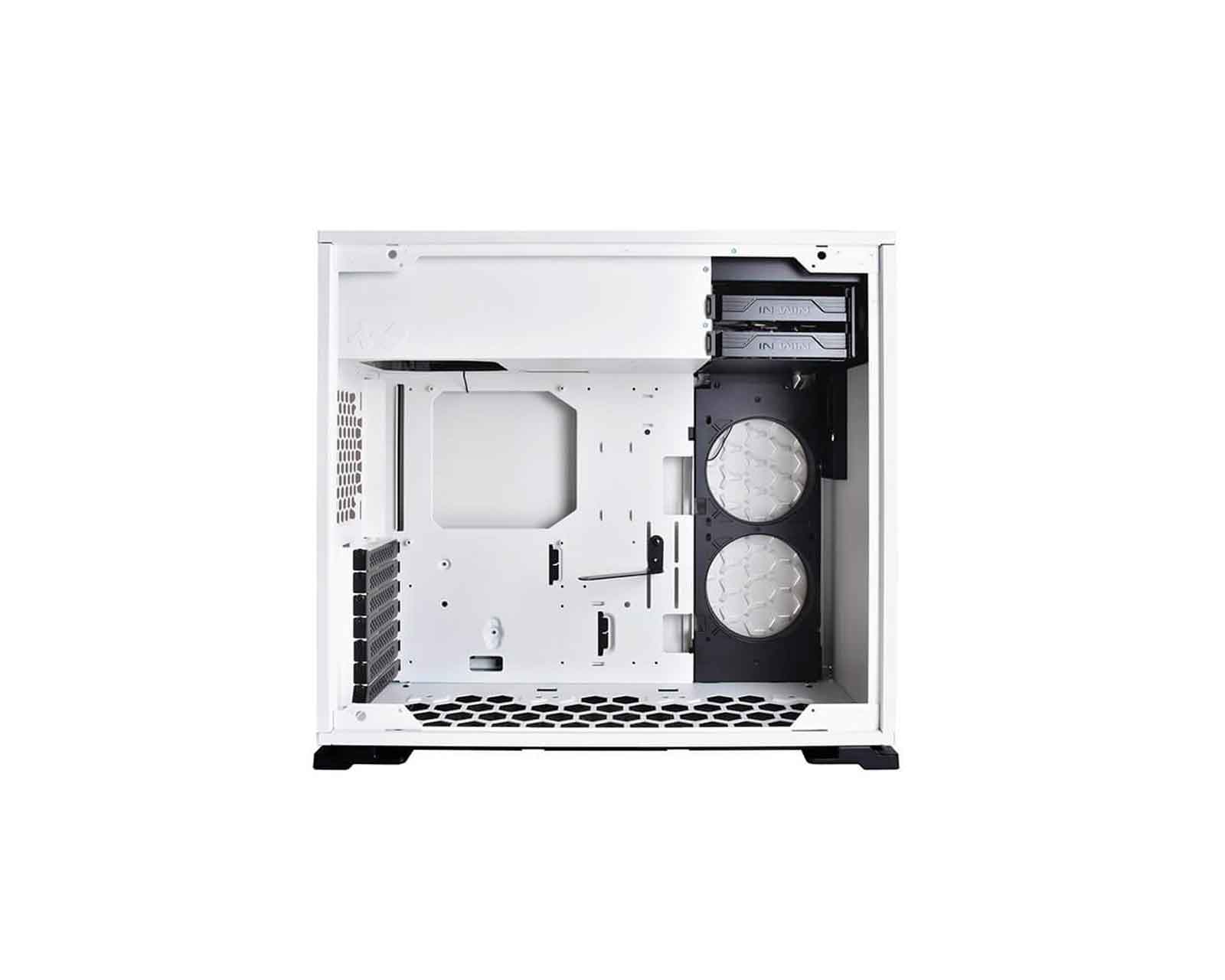 Foto 4 pulgar | Gabinete Inwin 101 Atx S/fuente Cristal color Blanco