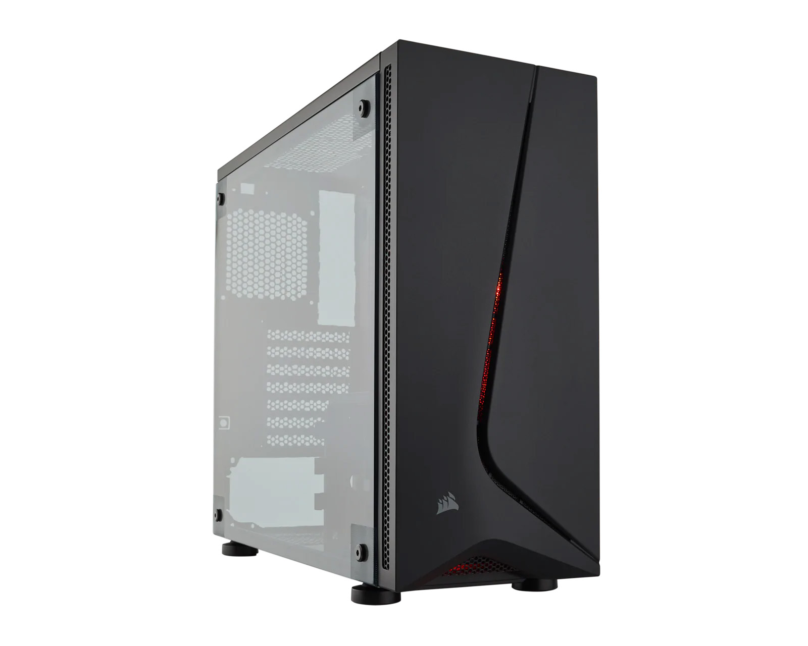 Foto 2 pulgar | Gabinete Corsair Spec 5 Atx S/fuente Acrílico Cc-9011138-ww color Negro