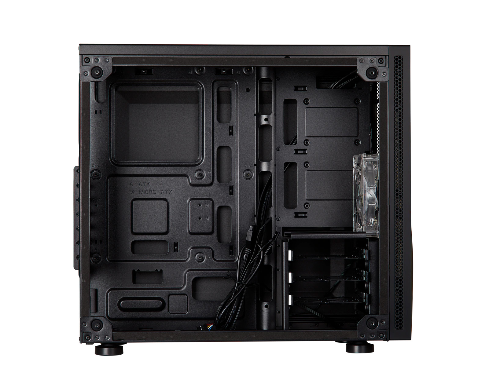 Foto 3 pulgar | Gabinete Corsair Spec 5 Atx S/fuente Acrílico Cc-9011138-ww color Negro