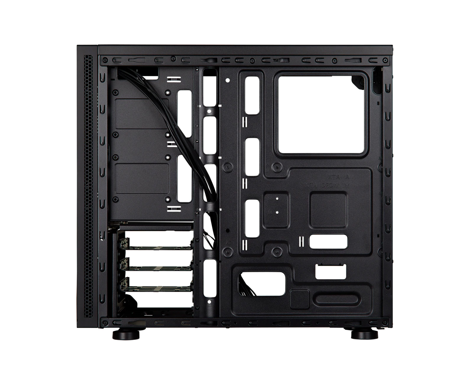 Foto 4 pulgar | Gabinete Corsair Spec 5 Atx S/fuente Acrílico Cc-9011138-ww color Negro