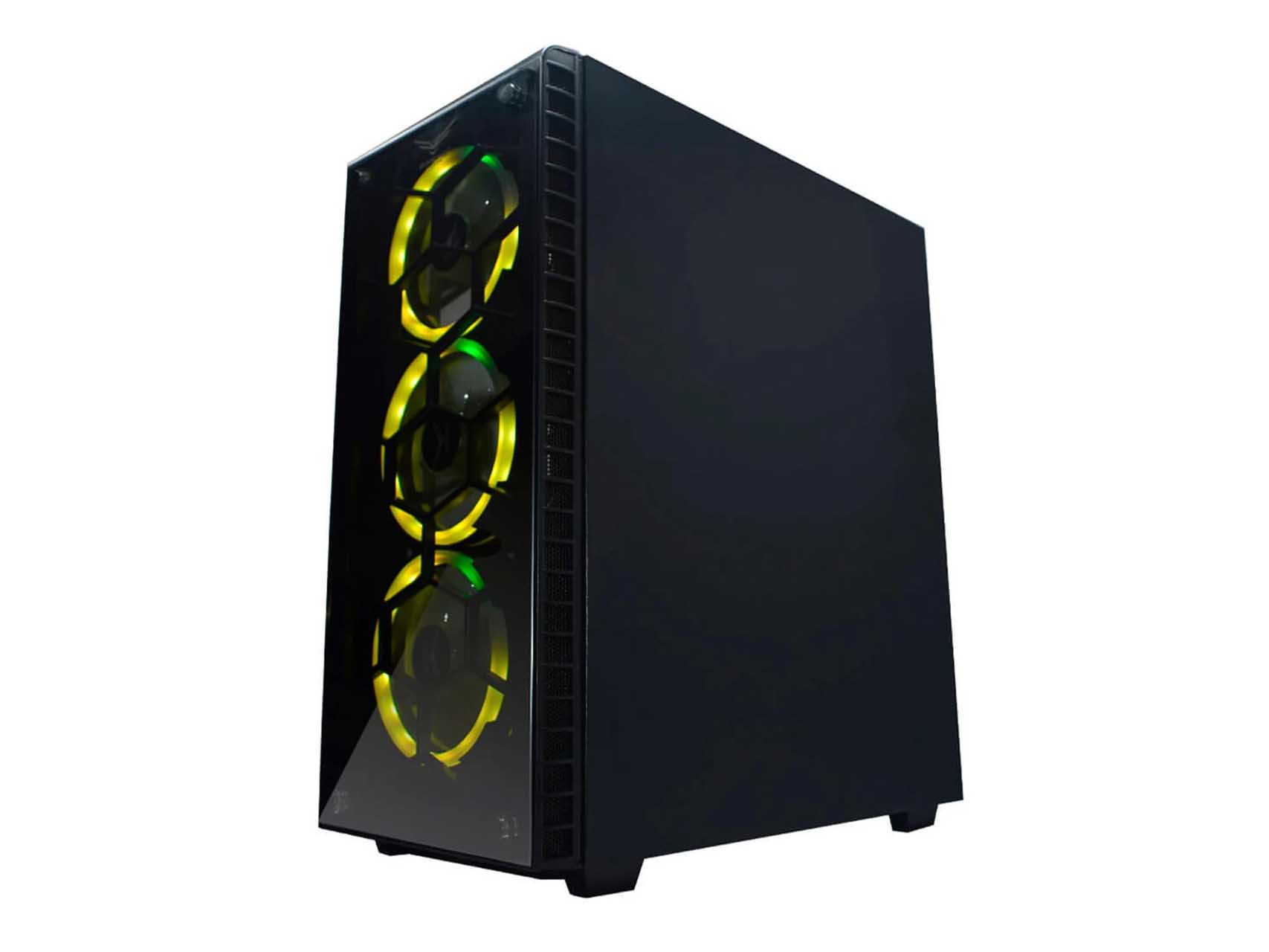 Foto 4 pulgar | Gabinete Evotec Hydra Rgb Eatx S/fuente Cristal Na-0602 color Negro