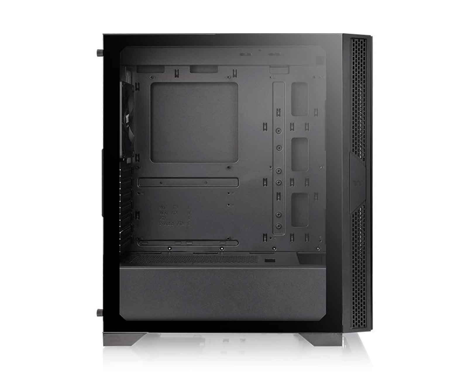 Foto 3 pulgar | Gabinete Thermaltake Versa T25 TG Atx Miditower Cristal Ca-1r5-00m1wn-00 color Negro