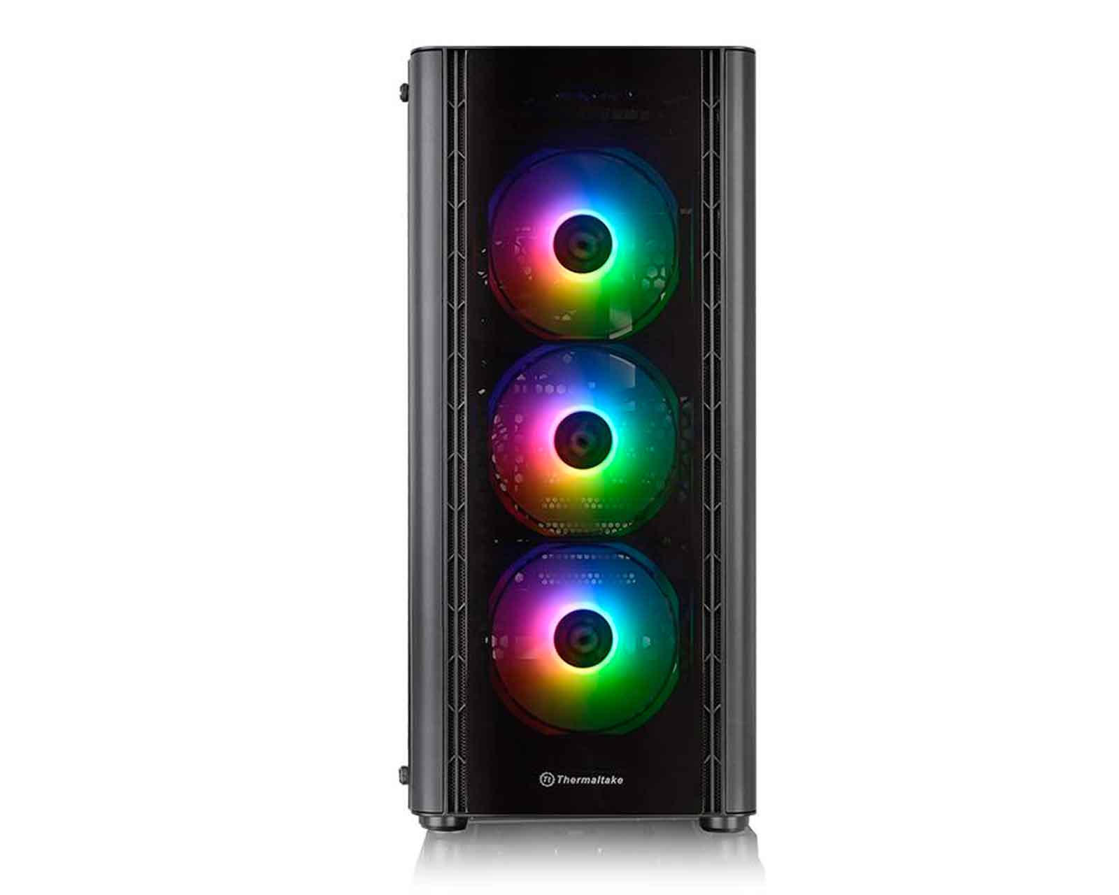 Foto 2 pulgar | Gabinete Thermaltake V250tg Argb Atx S/fuente Cristal Ca-1q5-00m1wn-00 color Negro