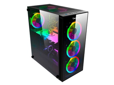 Foto 1 | Gabinete Ocelot Cs-672 Gamer Atx color Negro