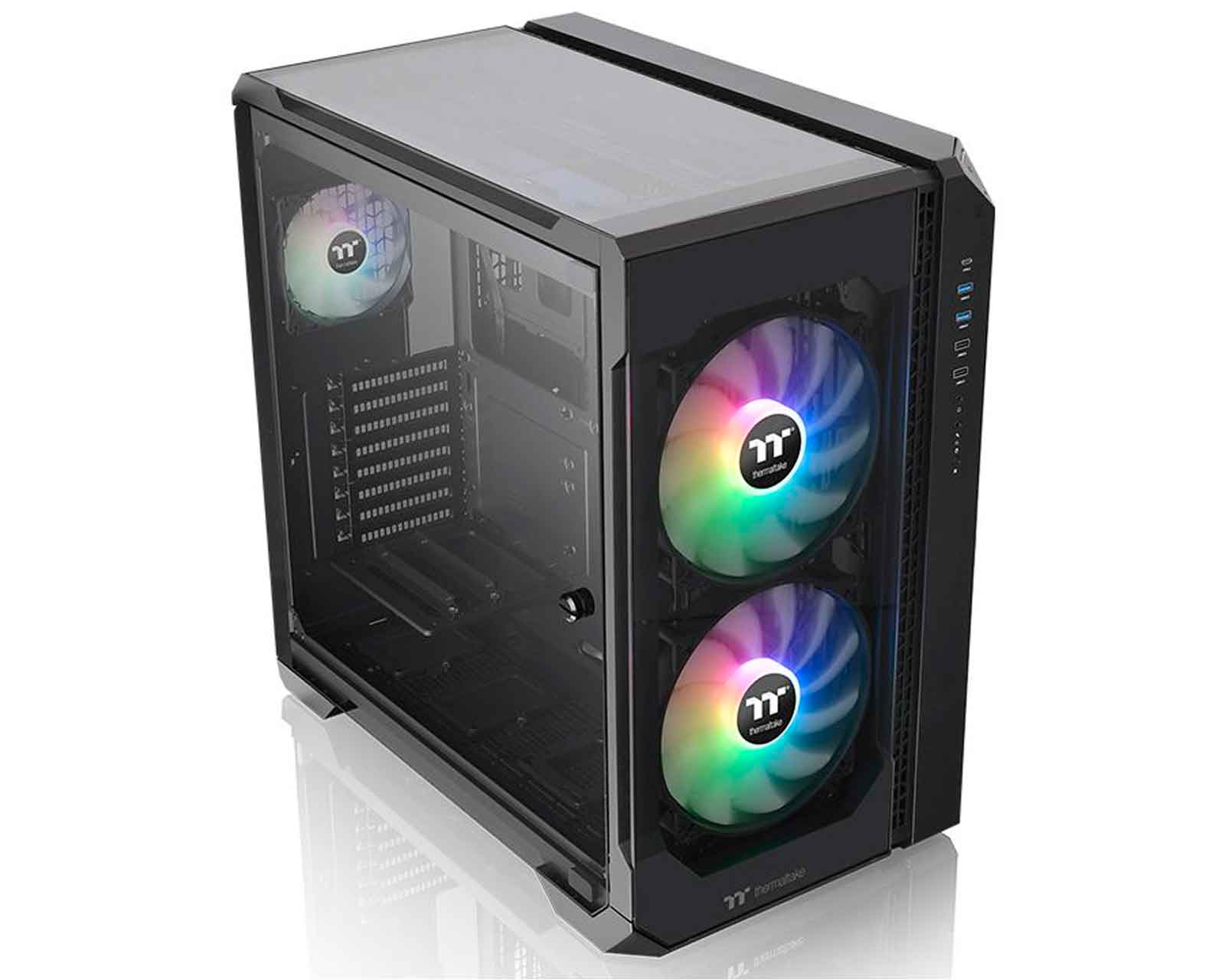 Foto 3 pulgar | Gabinete Thermaltake View 51 Tg Eatx Argb Cristal Ca-1q6-00m1wn-00 color Negro