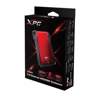 Foto 5 | Enclosure Adata Xpg 2.5'' Usb 3.0 Sata (aex500u3-crd) color Rojo