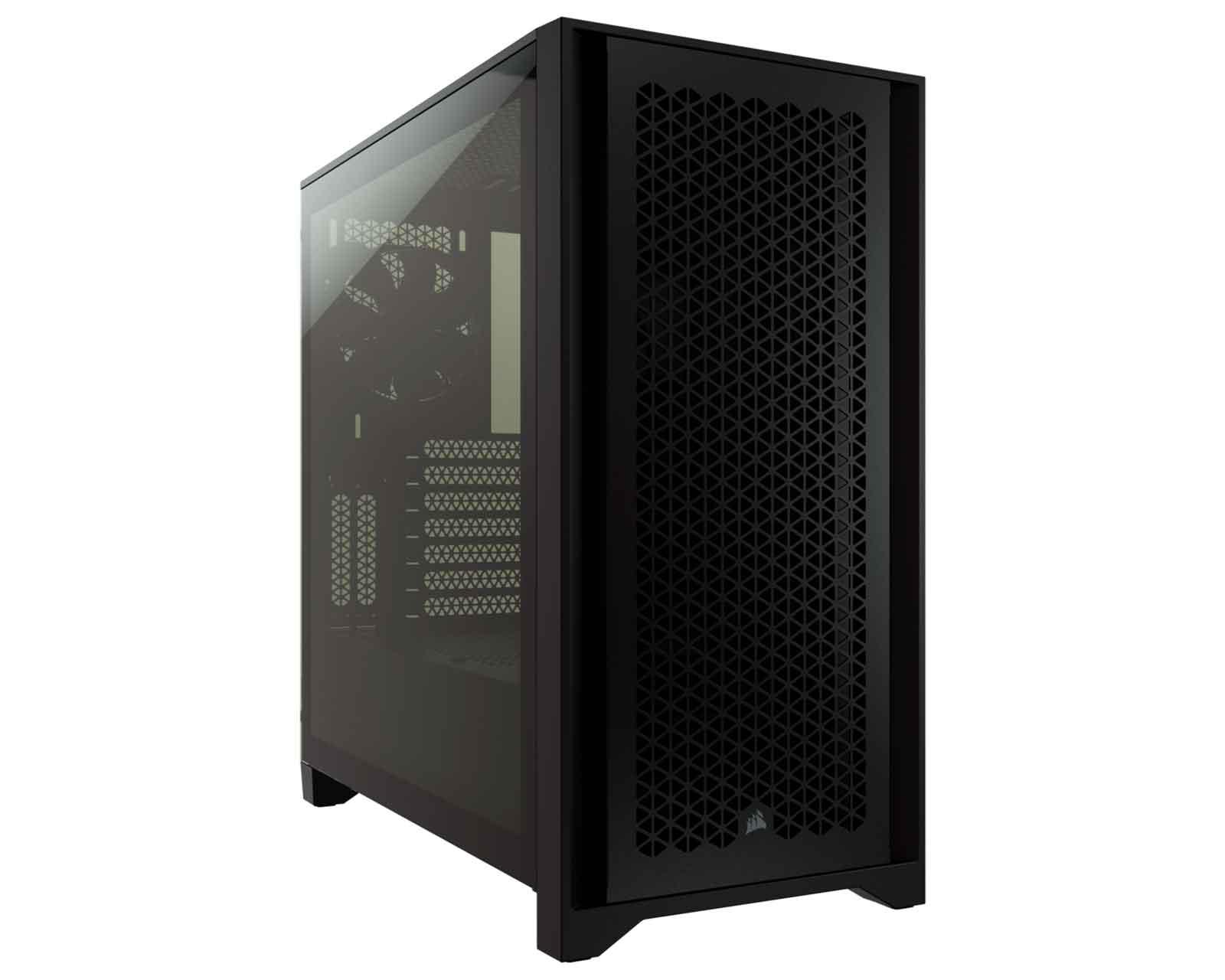 Foto 2 pulgar | Gabinete Corsair Airflow 4000d Atx Cristal Miditower Cc-9011200-ww color Negro