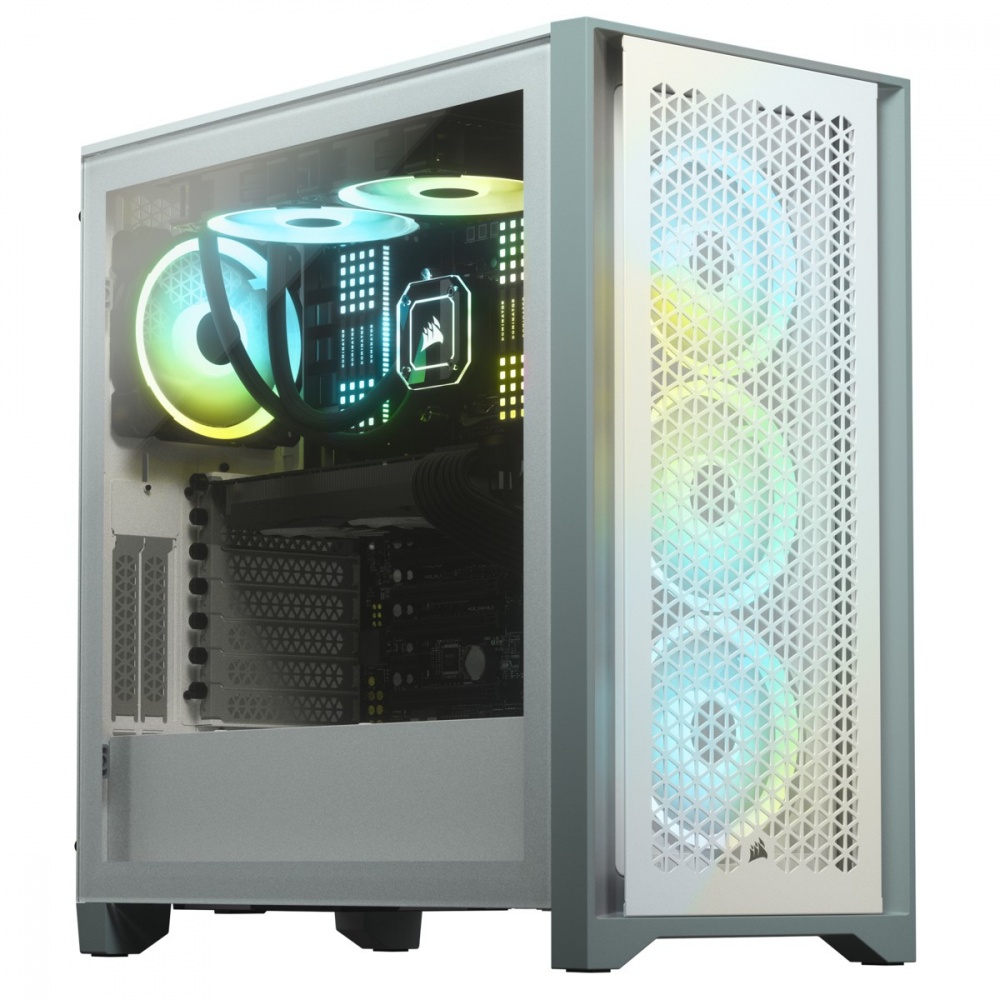 Foto 2 pulgar | Gabinete Corsair Icue 4000d Airflow Tg Atx (cc-9011201-ww) Blanco