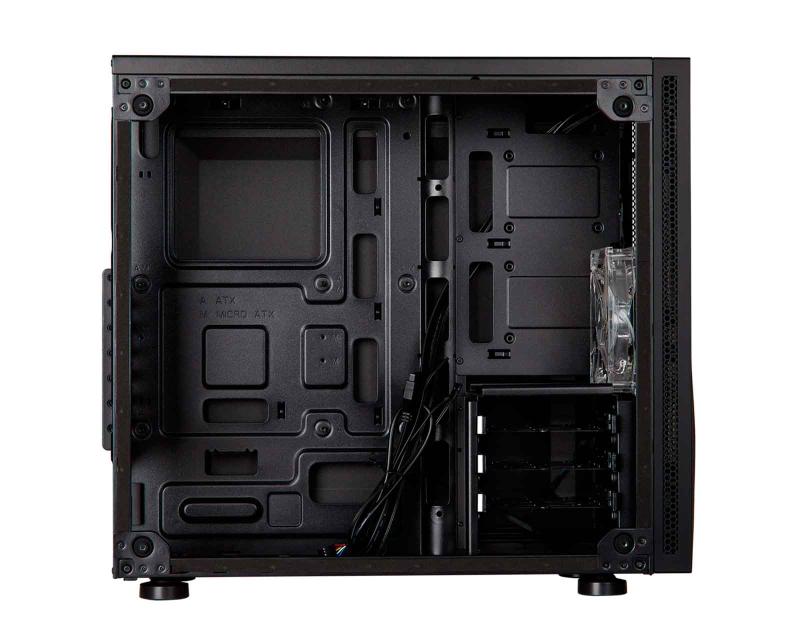 Foto 3 pulgar | Gabinete Corsair Spec 05 Atxmidtower Fuente 550w Cc-9020126-na Negro