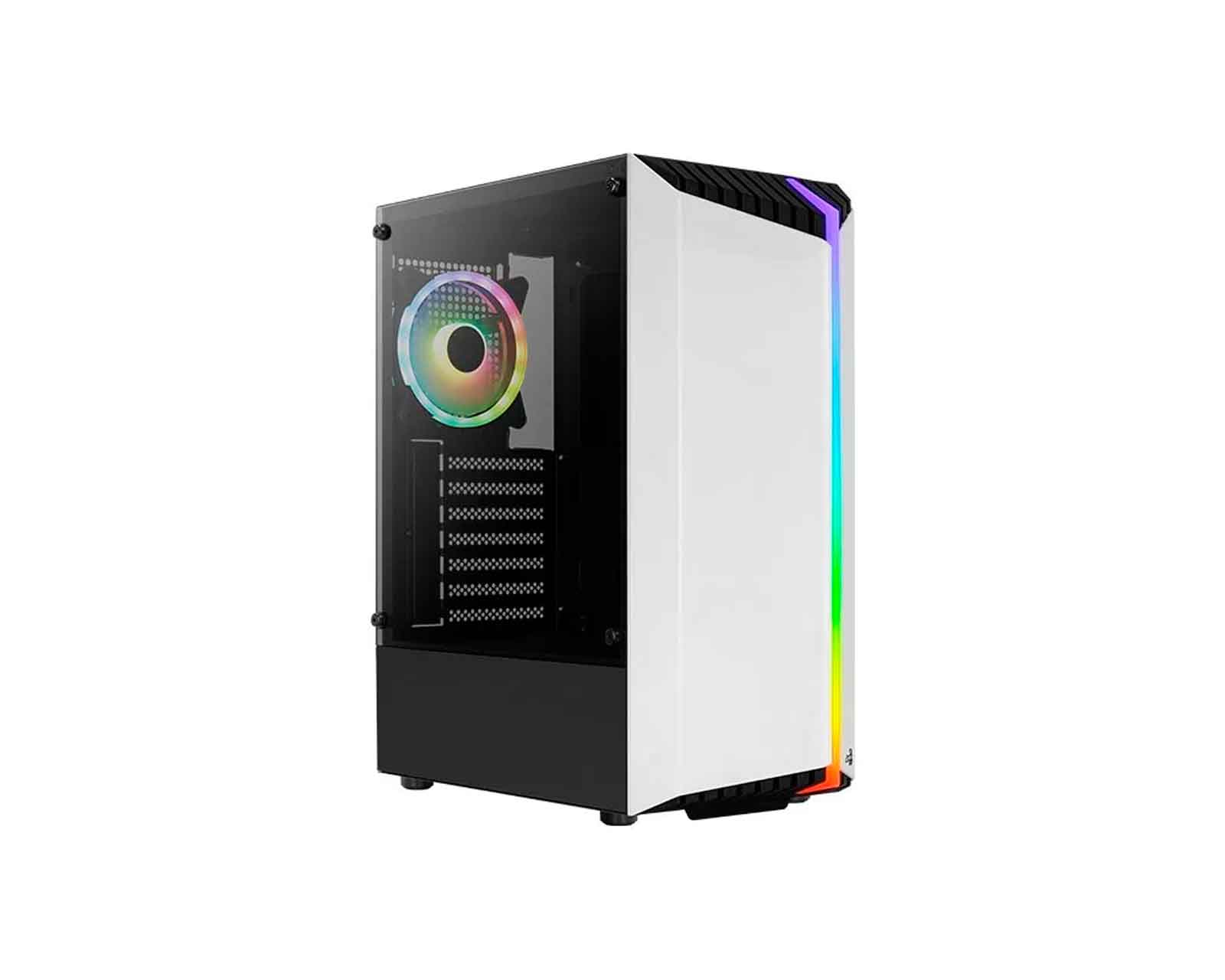 Foto 3 pulgar | Gabinete Aerocool Bionic Rgb Atx S/fuente Bionic-g-wt-v2 Blanco