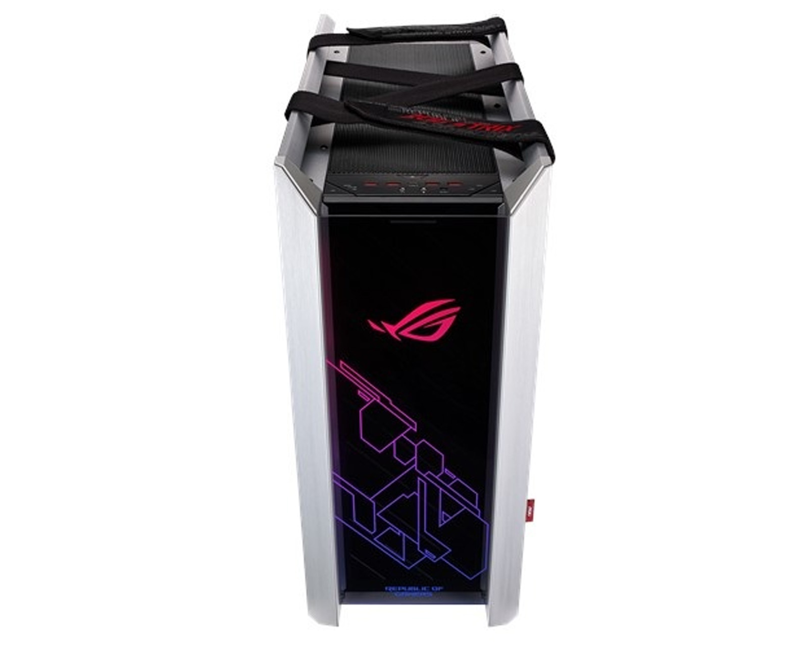 Foto 4 pulgar | Gabinete Asus Rog Strix Helios Gx601w Rgb Eatx Cristal 90dc0023-b39000 Blanco