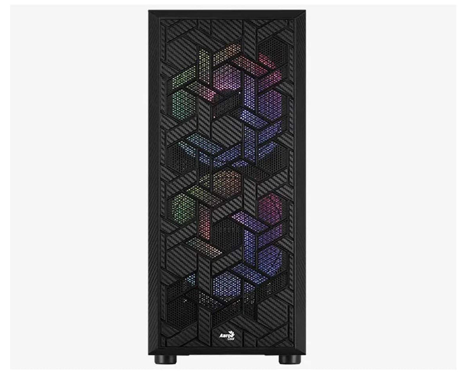 Foto 4 pulgar | Gabinete Aerocool Hive Rgb Atx S/fuente Cristal Templado Gbkv1 color Negro